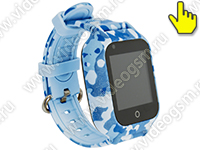 Умные детские 4G smart часы TrakFon - ARMY-Blue-4G с телефоном и GPS